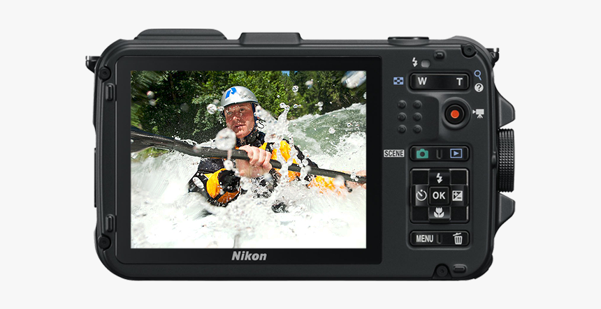 Nikon Coolpix Waterproof Aw100, HD Png Download