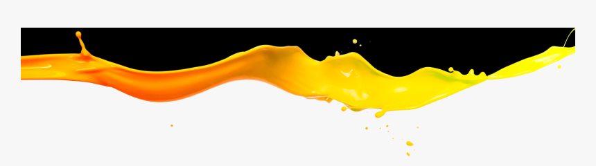 Touchup Rx Paint Graphic Divider Yellow - Drop, HD Png Download