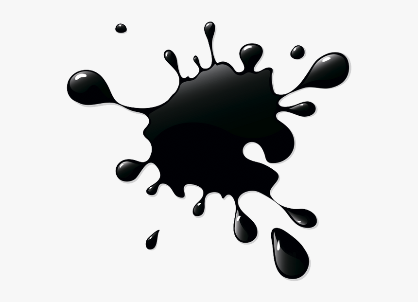 Клякса, Краска, Blot, Paint, Fleck, Farbe, Peinture, - Ink Vector, HD Png Download