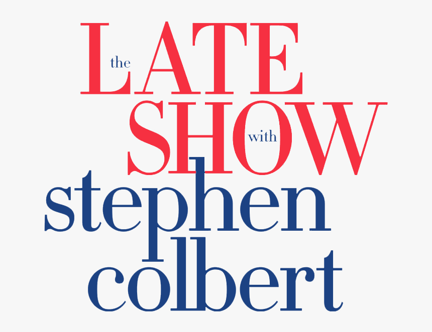 Late Show With Stephen Colbert Logo - Logo The Late Show With Stephen Colbert, HD Png Download