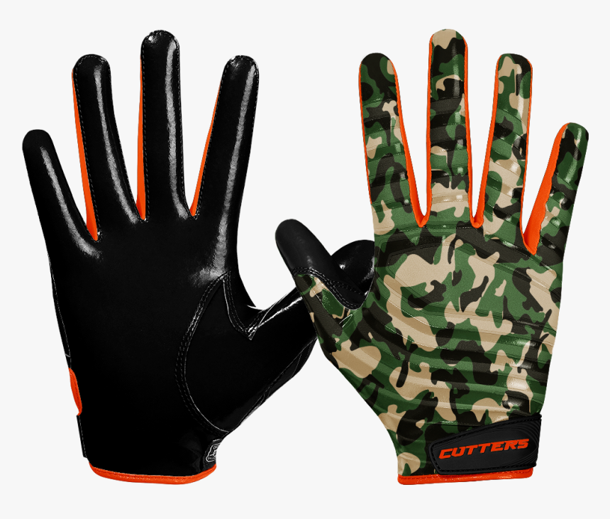 Woodland Camo Limited-edition Rev - Flag Football Gloves, HD Png Download