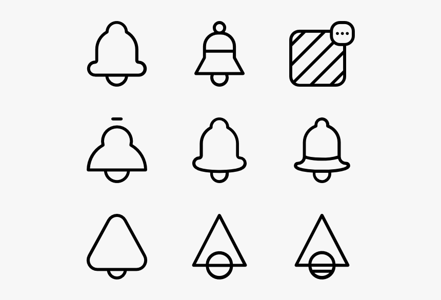 Bell Icon Png - Bell Icon Vector, Transparent Png