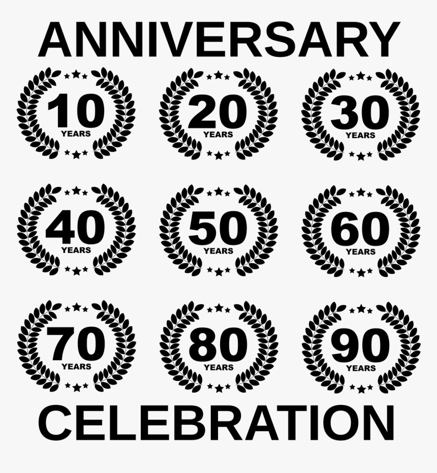 Wreath Anniversary Medal Free Photo - Anniversary, HD Png Download