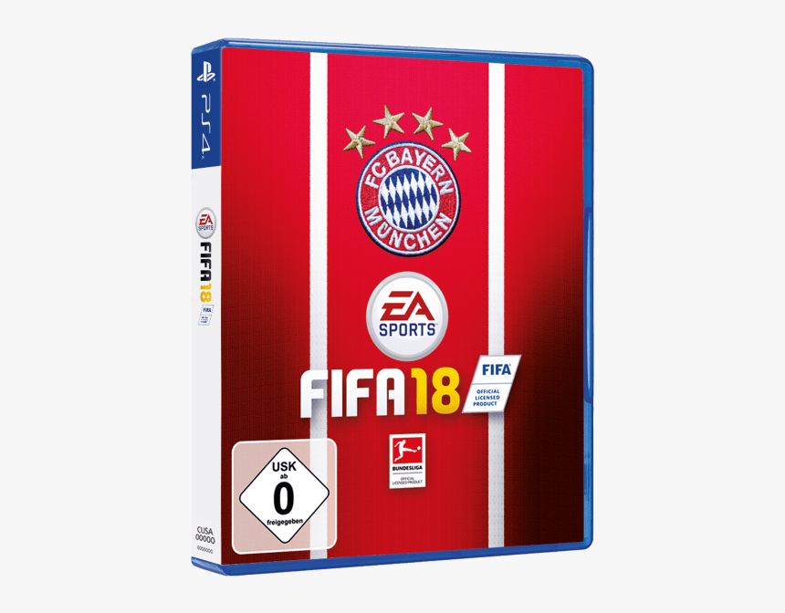 Ps4 Ea Sports Fifa 18 Fc Bayern Edition - Fifa 18 Ps4 Fc Bayern, HD Png Download