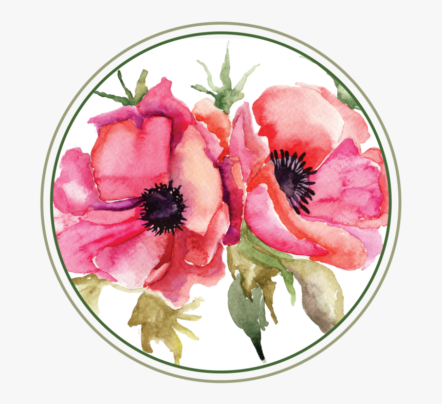 Watercolor Greenery Png, Transparent Png