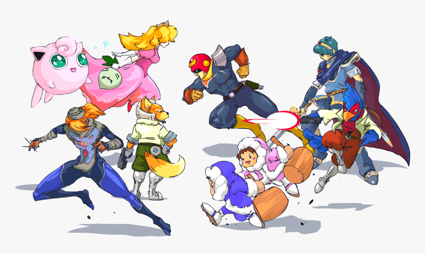 Smash Bros Top 8, HD Png Download