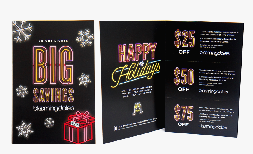 Bloomingdales Holiday Campaign, HD Png Download