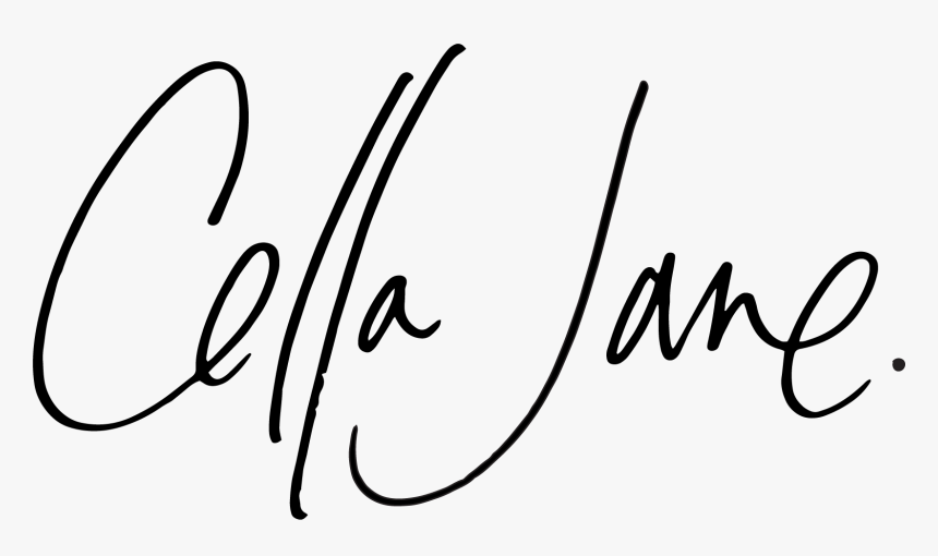 Cella Jane Logo - Calligraphy, HD Png Download
