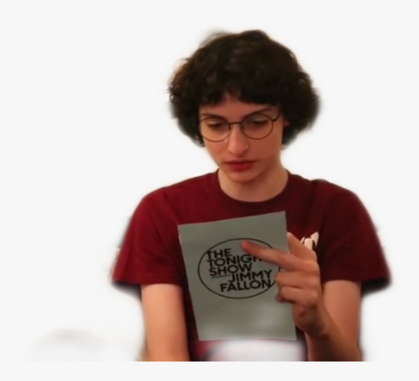 #finnwolfhard #thetonightshow #jimmyfallon @finnwolfhard- - Glasses, HD Png Download