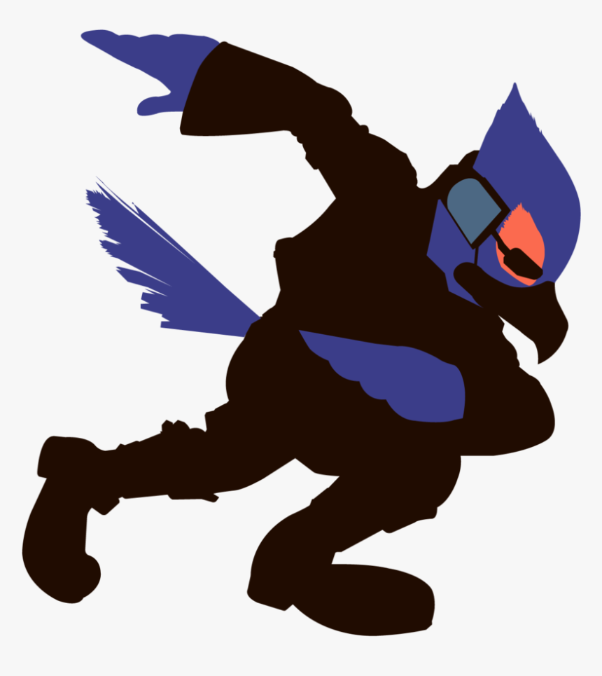 Star Fox Black Falco, HD Png Download