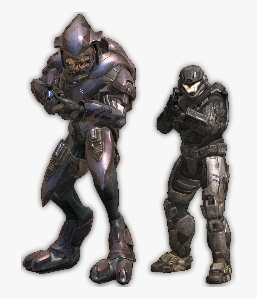 Halo Reach Elite Size, HD Png Download