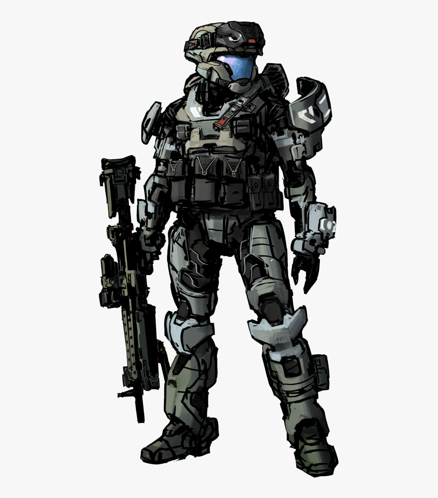 Halo Reach Concept Art , Png Download - Halo Reach Spartan Concept Art, Transparent Png