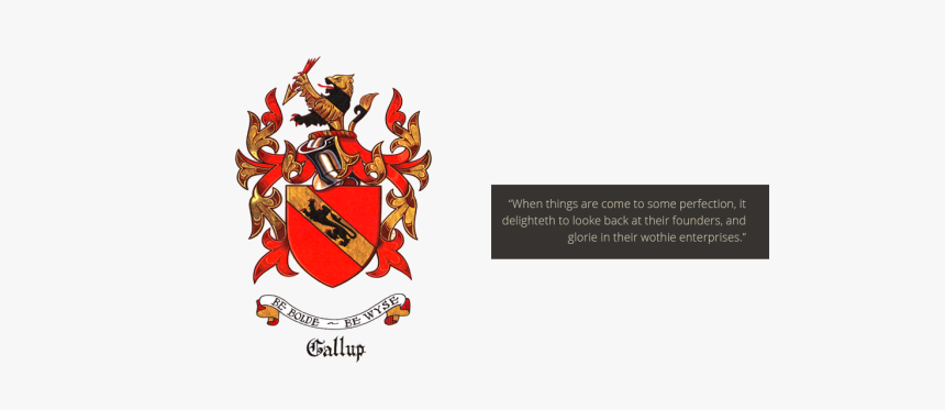 Gallup Coat Of Arms, HD Png Download