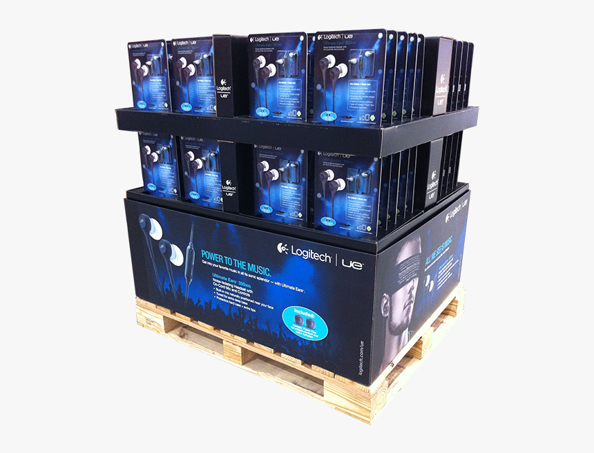Logitech Ue Clubstore Pallet - Box, HD Png Download