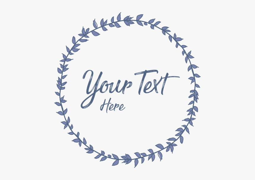 Laurel Vector Png - Vector Floral Wreath Black And White, Transparent Png