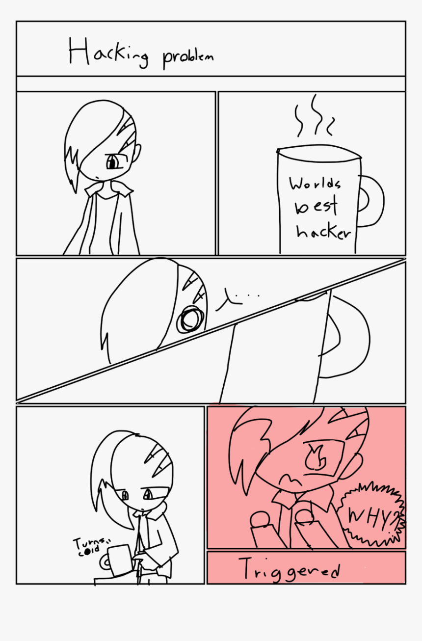 Sombra S Hacking Problem - Cartoon, HD Png Download