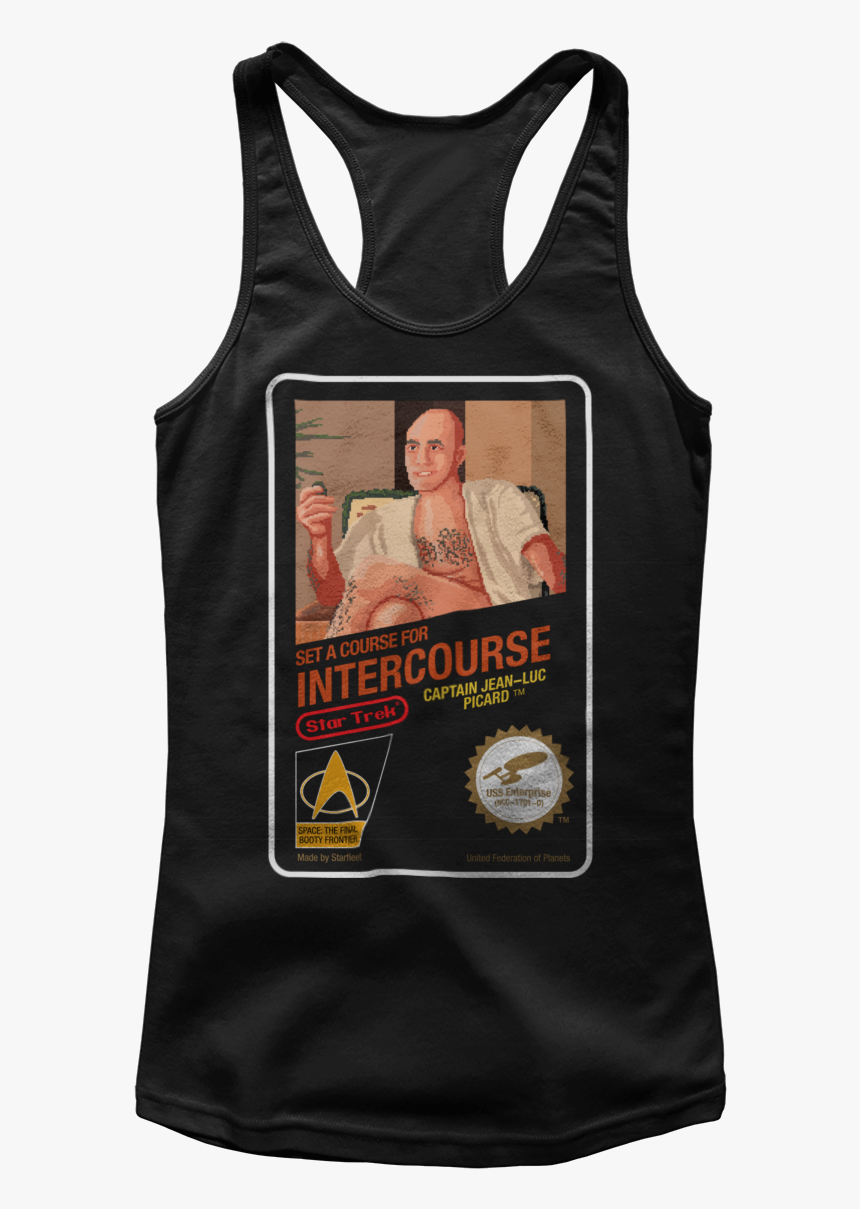 Set A Course For Intercourse - Active Tank, HD Png Download