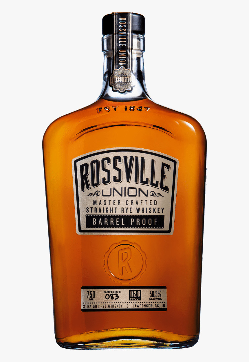 Rossville Union Straight Rye Whiskey, HD Png Download
