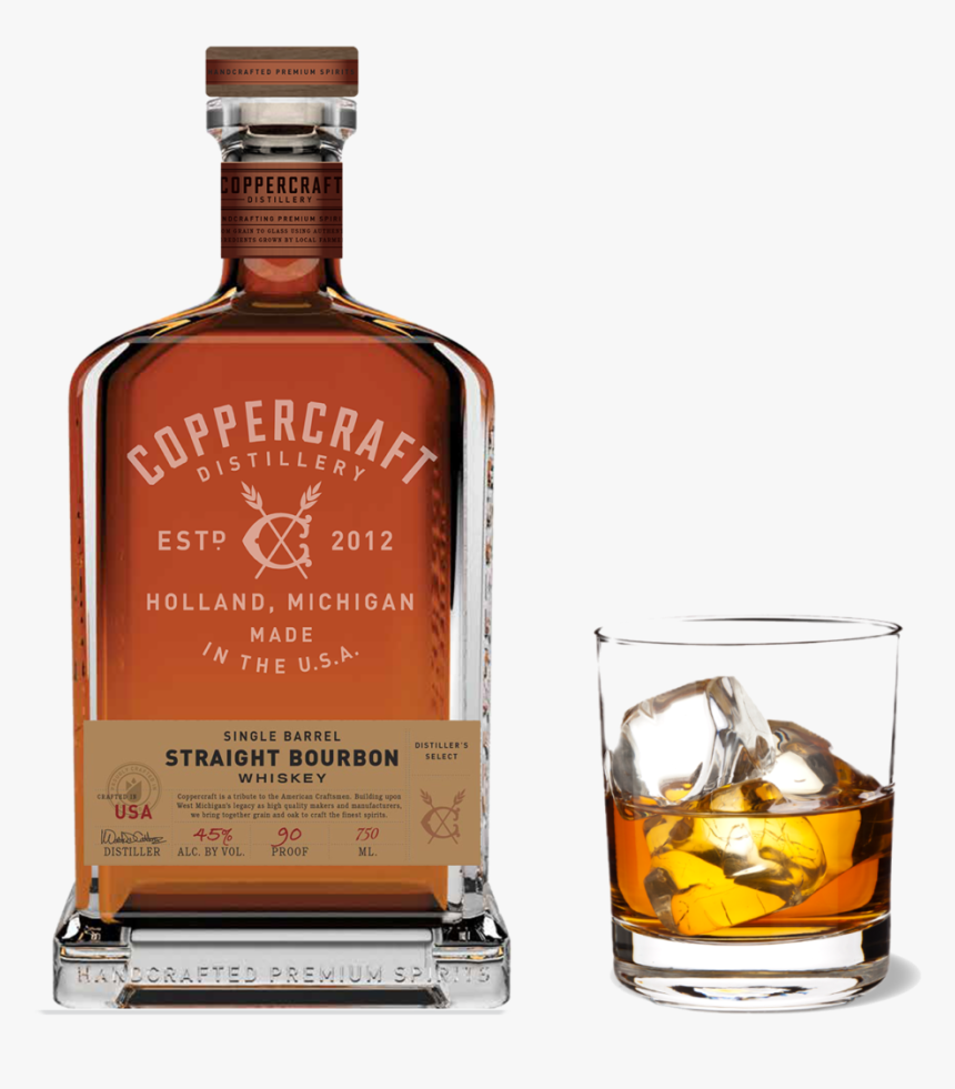 Coppercraft Whiskey Holland Michigan, HD Png Download