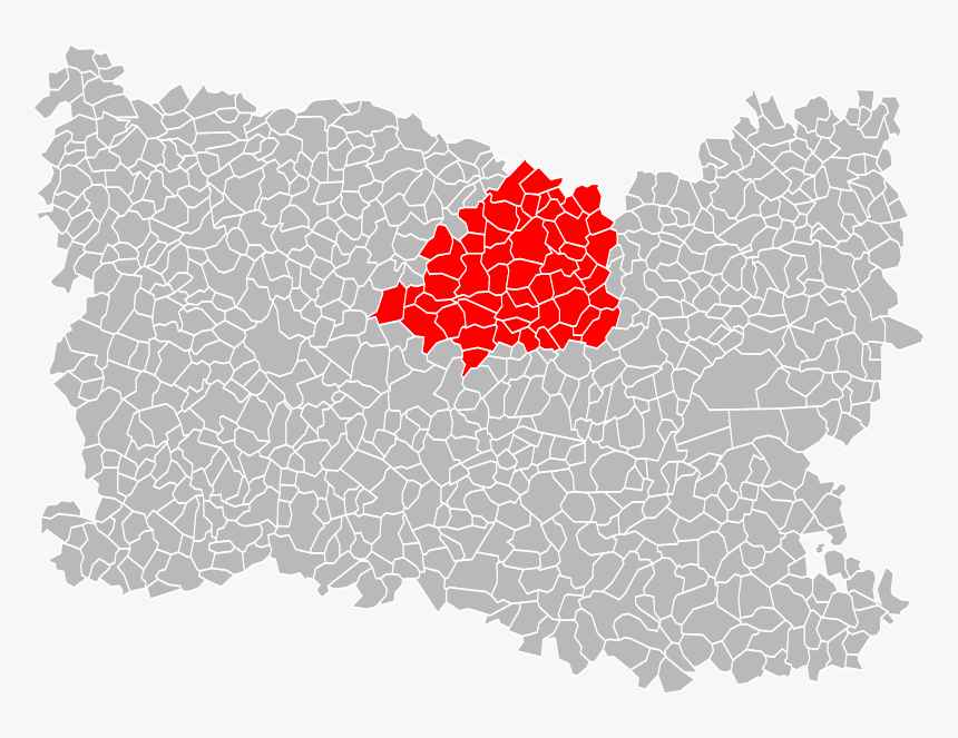 Localisation Epci Du Plateau Picard Dans L Oise, France - Communauté De Communes Du Vexin Thelle, HD Png Download