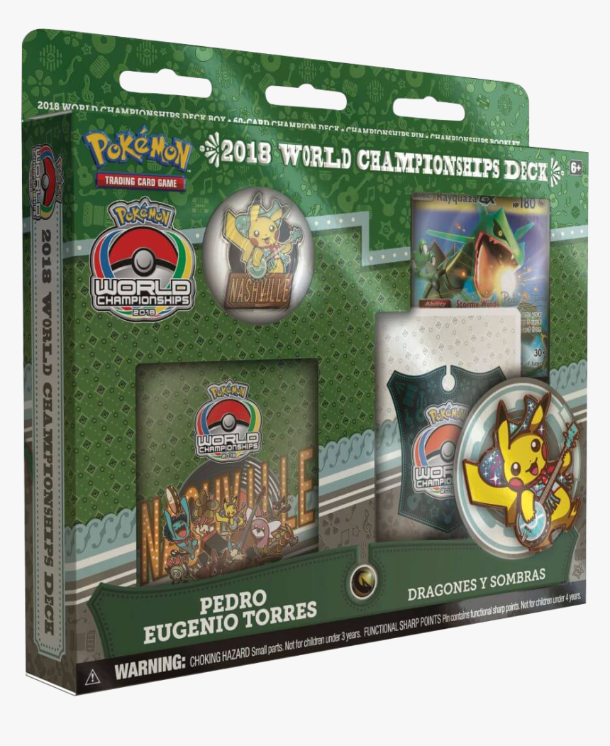 Pedro Eugenio Torres ‘dragones Y Sombras’ 2018 World - Championship Deck Pokemon 2018, HD Png Download