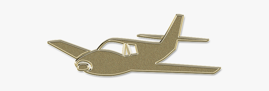 Avião, Infantil Avião, Dourado, Céu - Simple Past Tense Resimli, HD Png Download