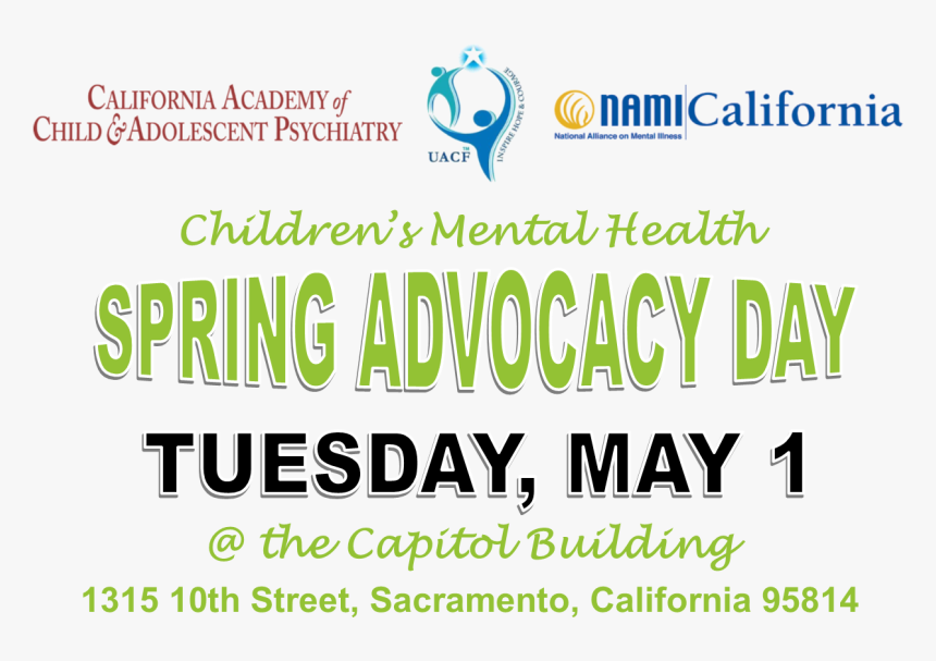Children S Mental Health Spring Advocacy Day, HD Png Download