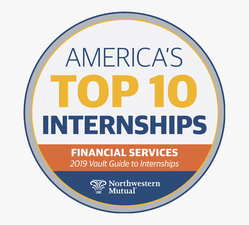 Vault Top 10 Internship Logo - Northwestern Mutual Internship, HD Png Download