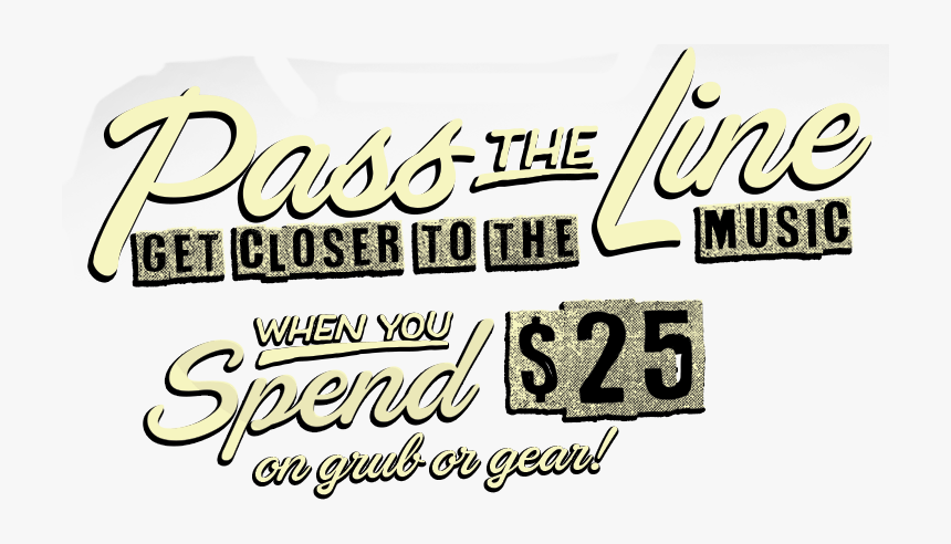 Pass The Line - Calligraphy, HD Png Download