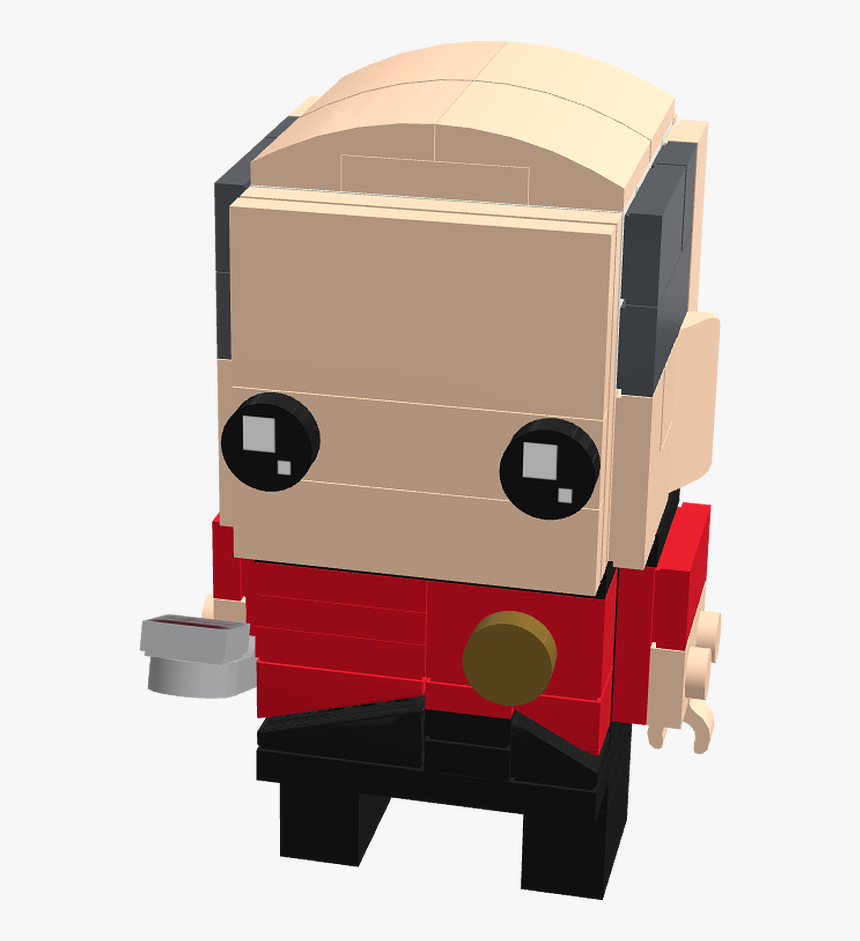 Picard Star Trek Brickheadz, HD Png Download