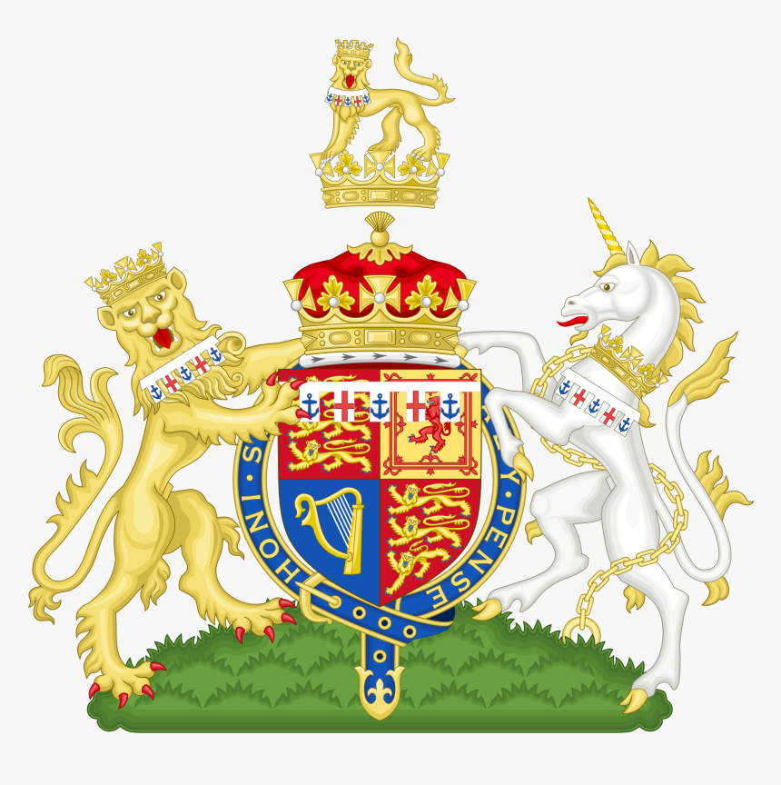 Uk Coat Of Arms Png - Royal Coat Of Arms, Transparent Png
