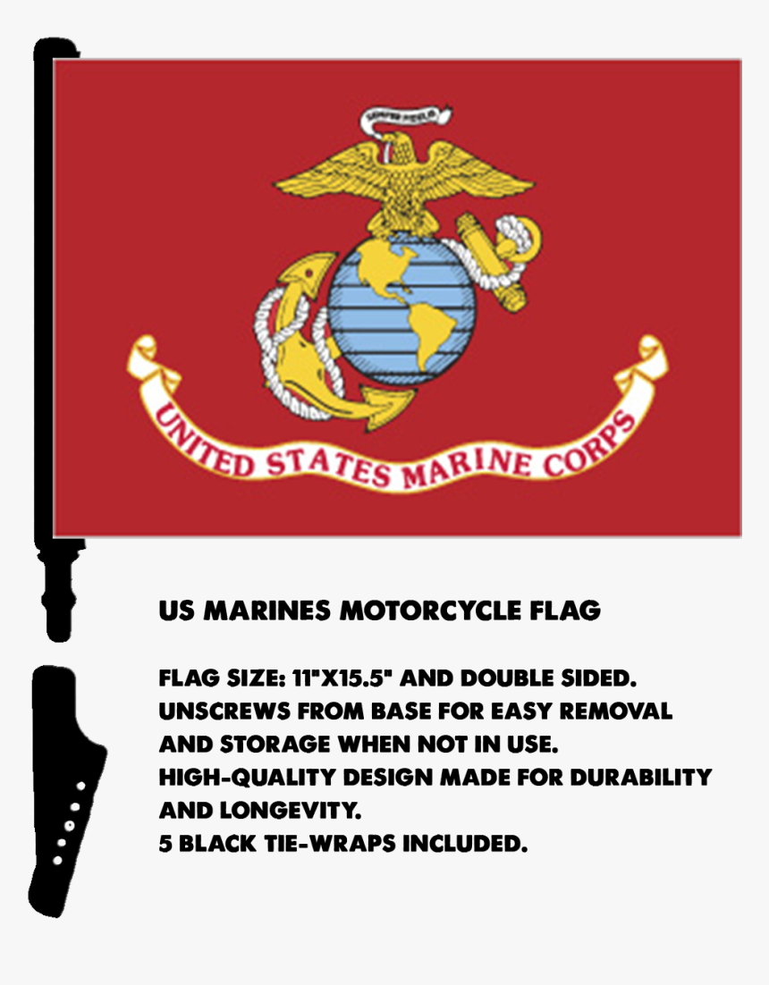 Pow-mia Flag $10 - Marine Corps Flag, HD Png Download