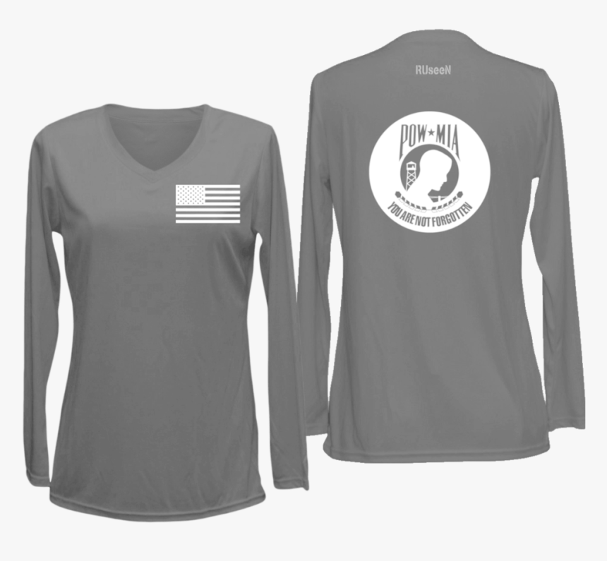 Women S Reflective Long Sleeve Shirt - Womens Running Long Sleeves Shirt, HD Png Download