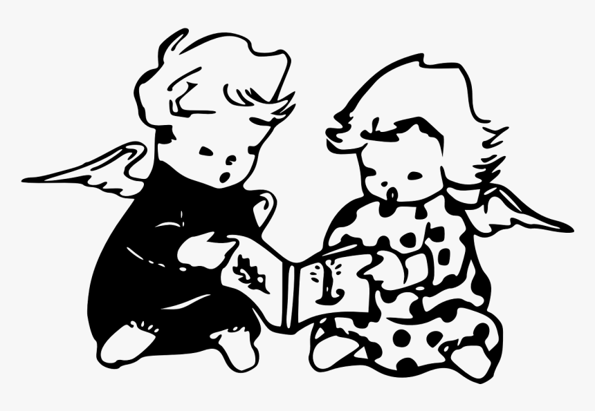 Transparent Kids Background Png - Pobarvanke Punčka In Fantek, Png Download