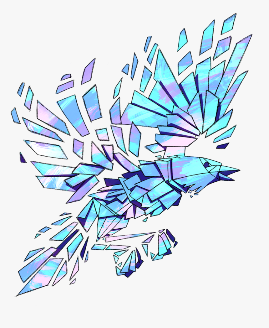 Blue Bird Tank Top - Illustration, HD Png Download