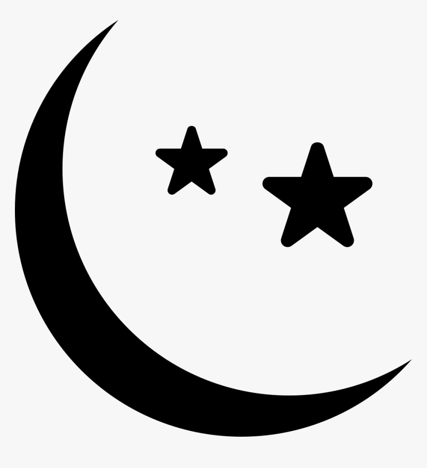 Moon And Stars Comments - Different Types Of Stars Shapes, HD Png Download
