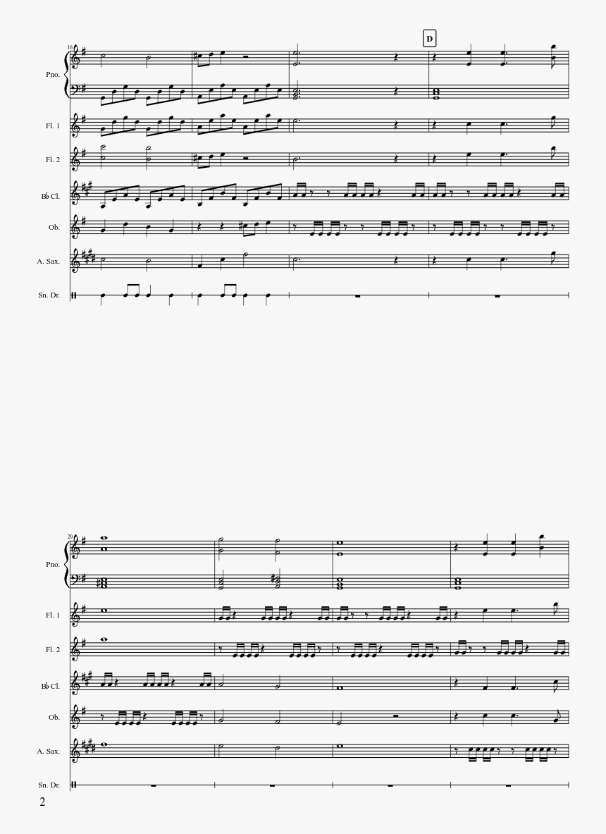 Sheet Music, HD Png Download
