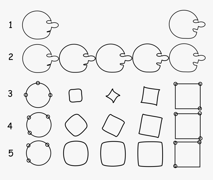Interpolated Face, Quadration Of The Circle - Circle, HD Png Download