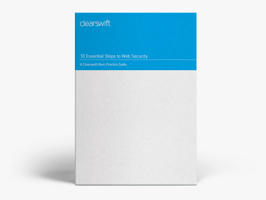 10 Essential Steps To Web Security Whitepaper - Brochure, HD Png Download