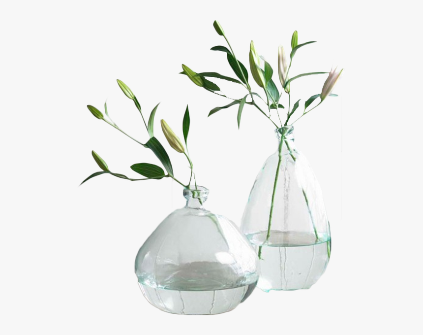 Recycled Glass Vase, HD Png Download