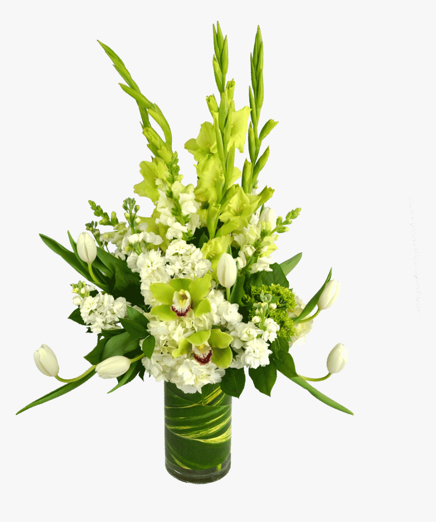 Casket Flower Bouquet Png - White Elegant Flower Bouquet, Transparent Png
