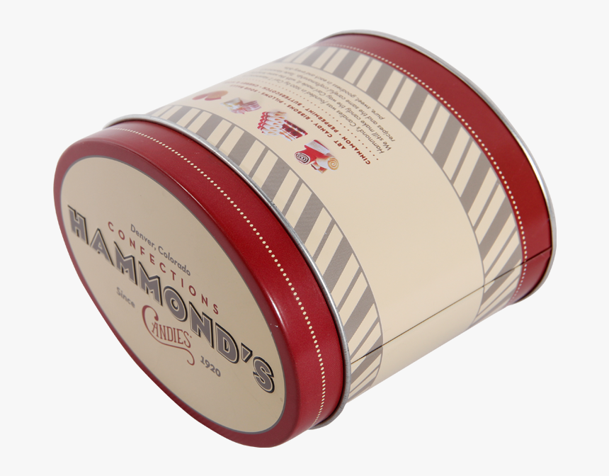 Oval Shape Metal Cookie Black Tea Tin Box With Air - Cosmetics, HD Png Download