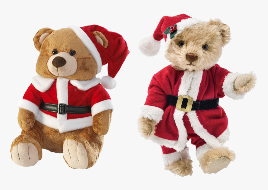 Teddy Bear Nicholas Isolated Free Photo - Christmas Teddy Bear Png, Transparent Png