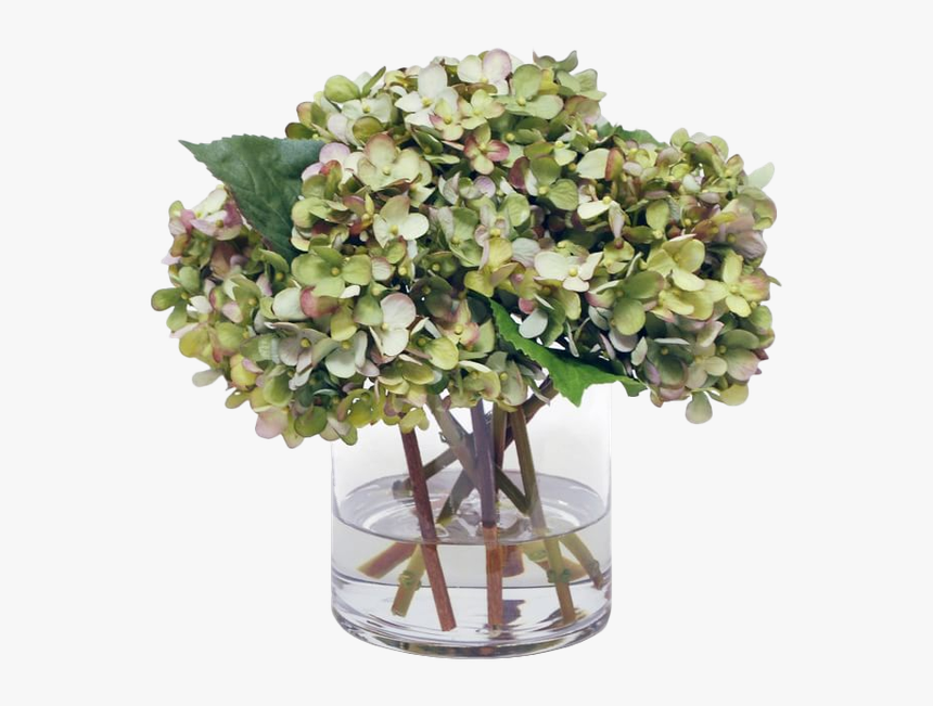 Faux Hydrangea Arrangement, HD Png Download
