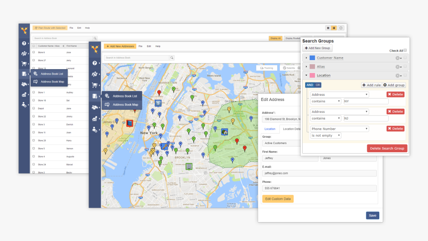 Business Address Book Database, HD Png Download