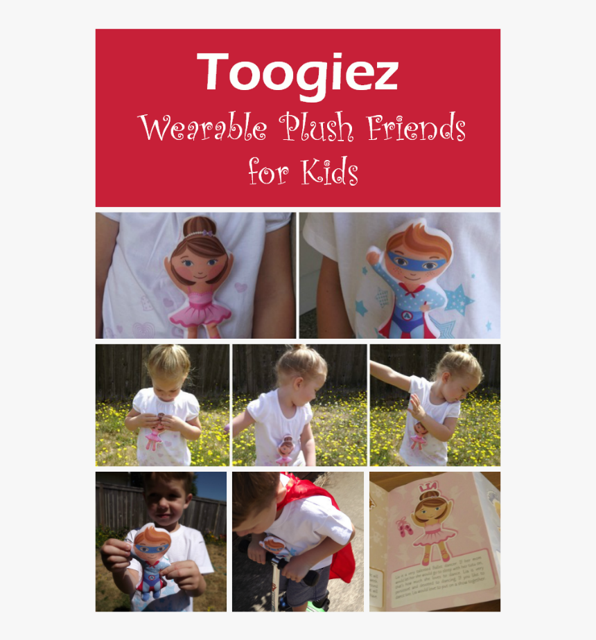 Toogiez Wearable Plush Toys For Kids Review - Doces, HD Png Download