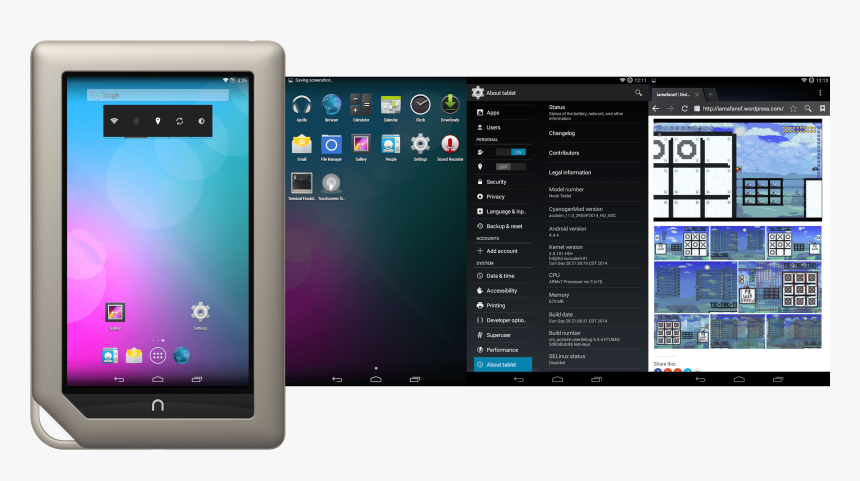 Nooktablet1 - Operating System, HD Png Download