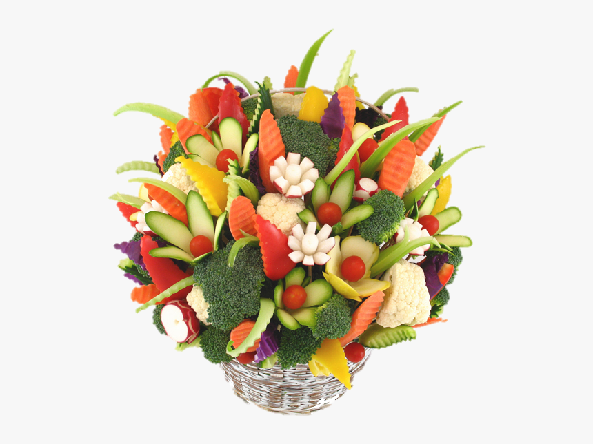 Bouquet Basket Png, Transparent Png