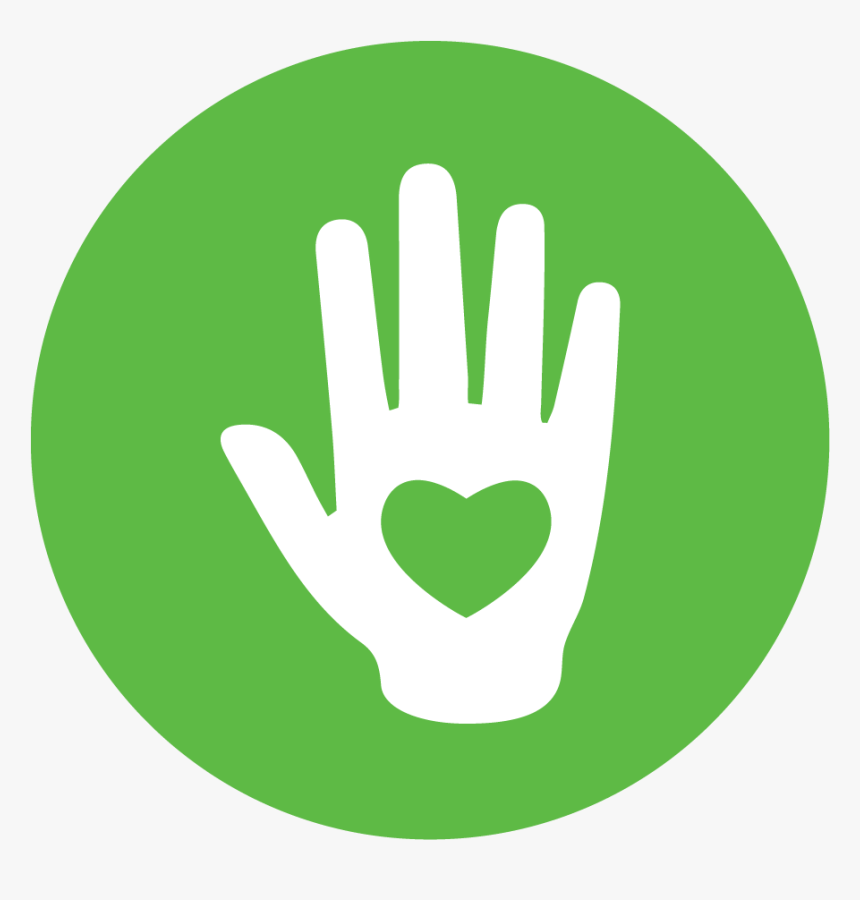 Hand With Heart - Eatstreet, HD Png Download