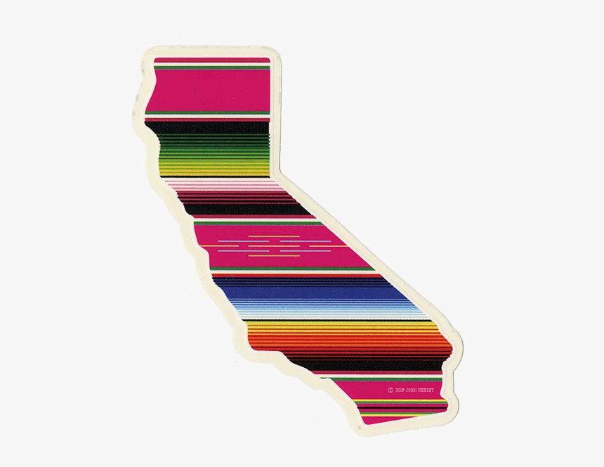 California Serape Sticker Large - Medal, HD Png Download